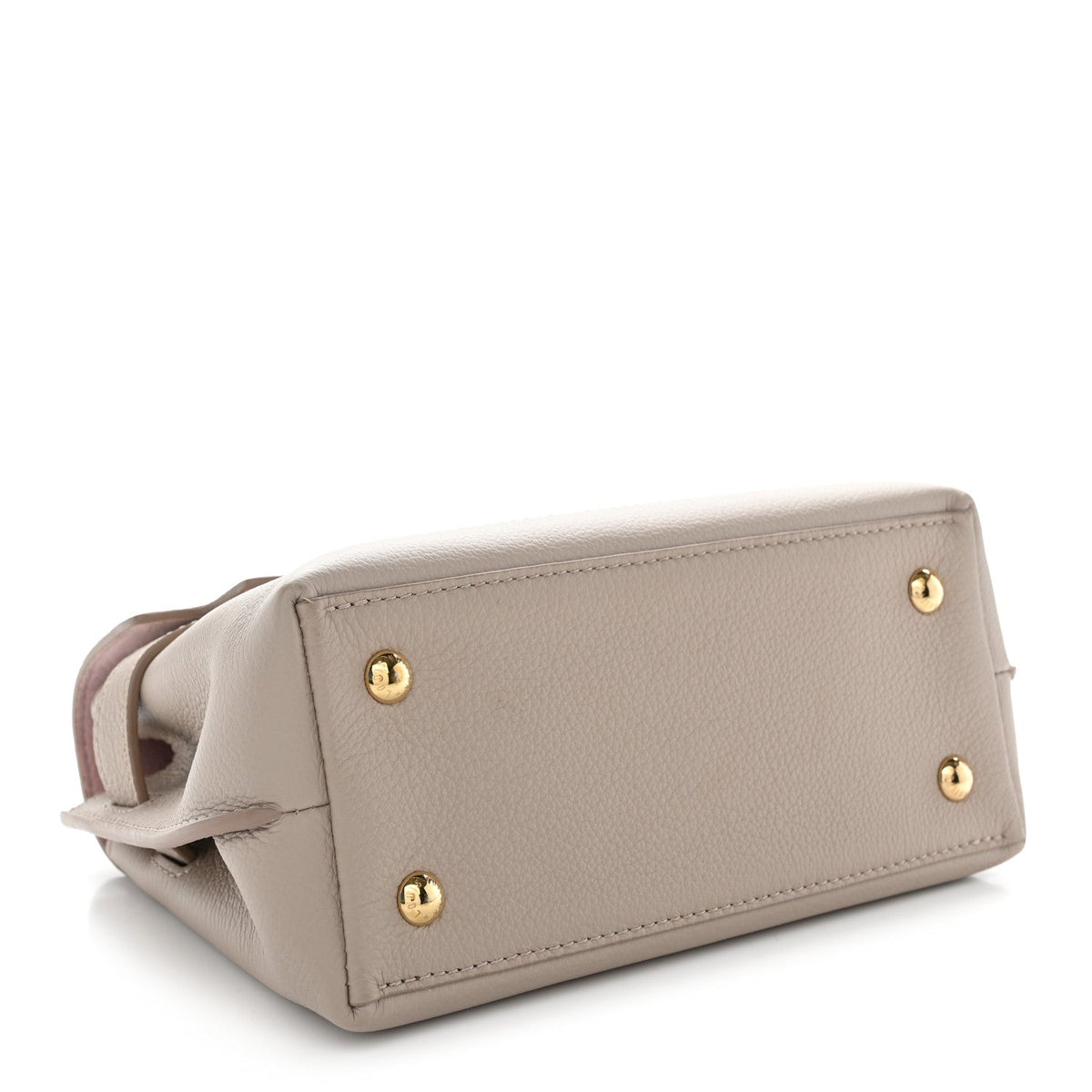 Soft Calfskin Mini Lockme Ever Greige