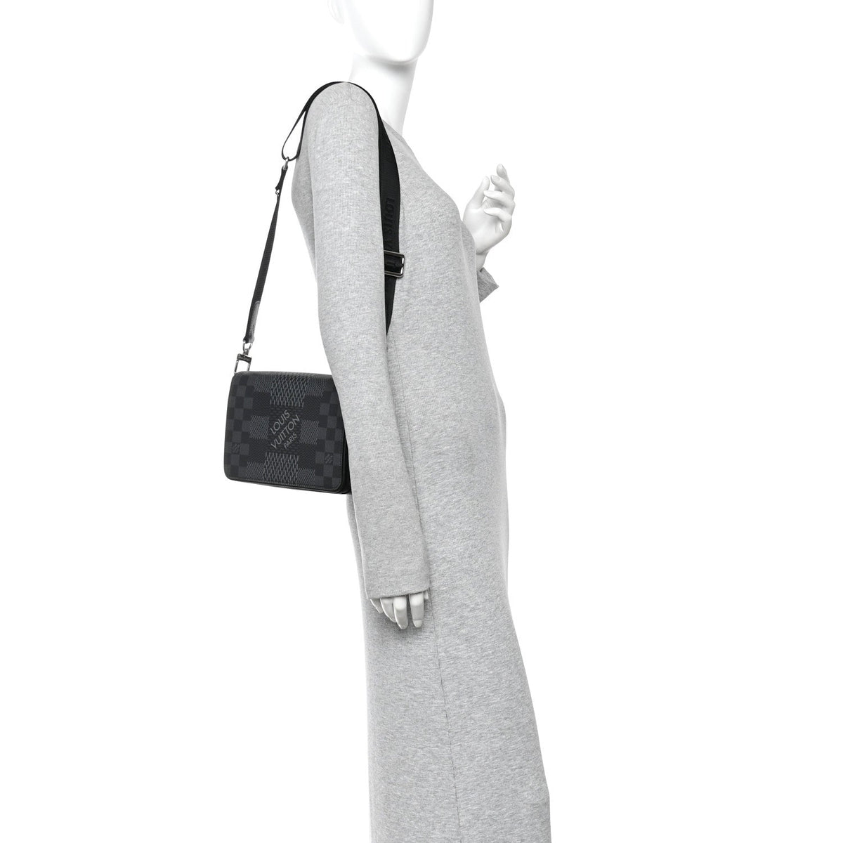 Damier Graphite 3D Studio Messenger