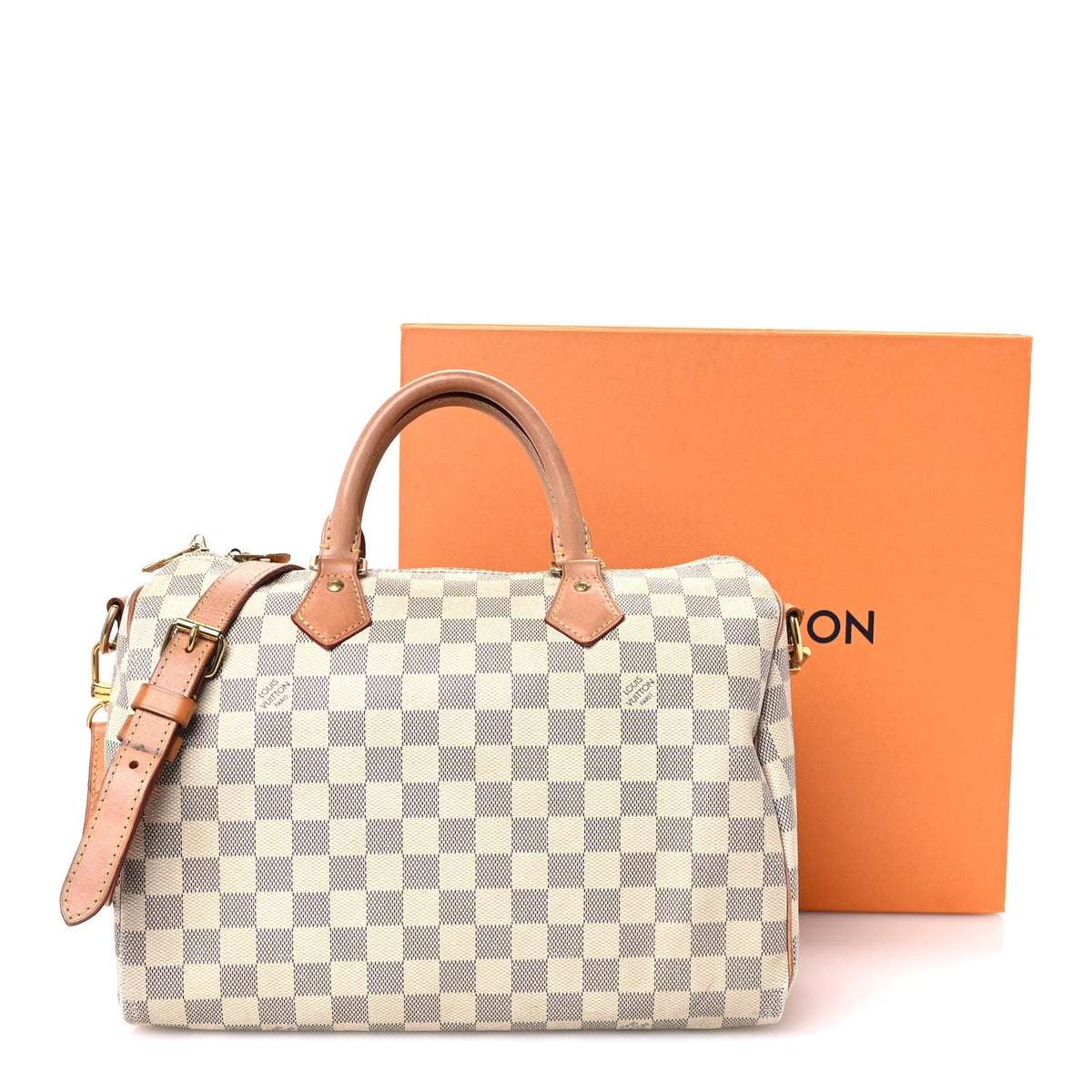 Damier Azur Speedy Bandouliere 30