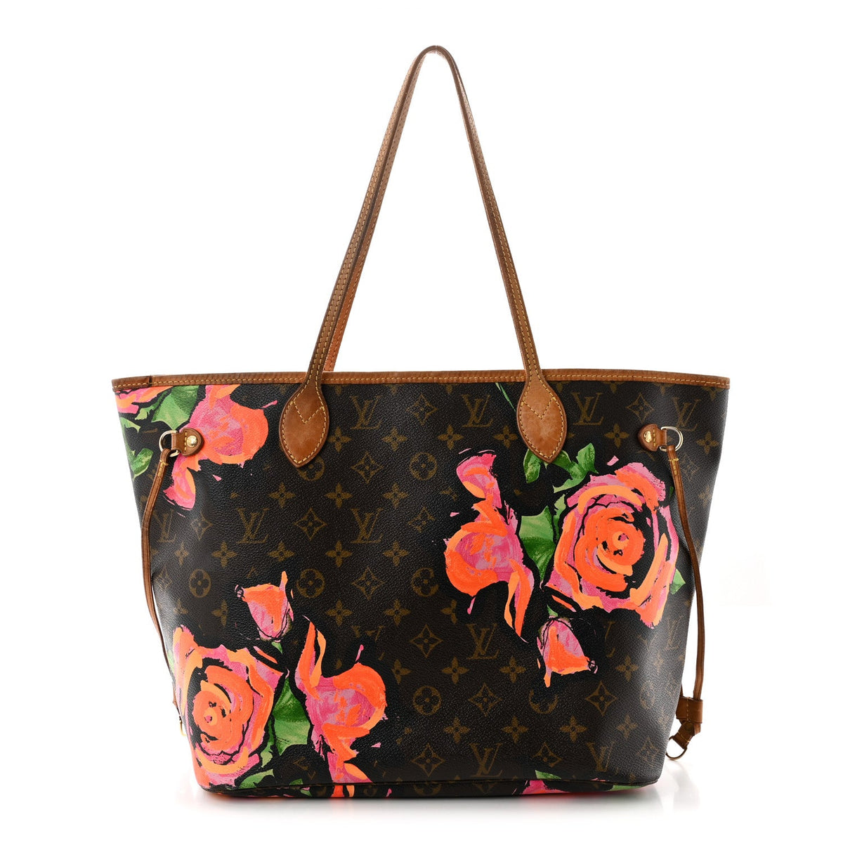 Monogram Roses Neverfull MM