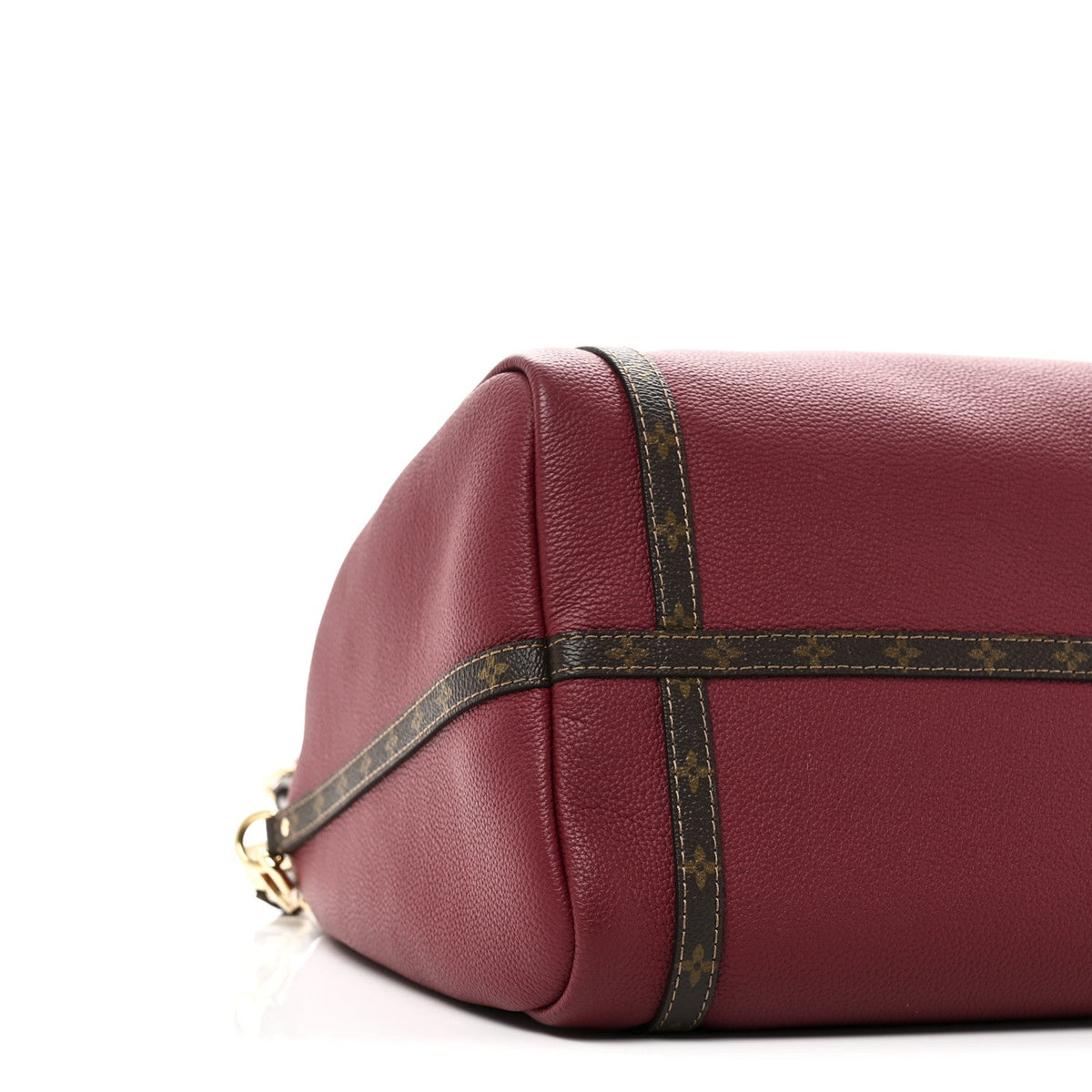 Calfskin Monogram Express MM Carmin Red