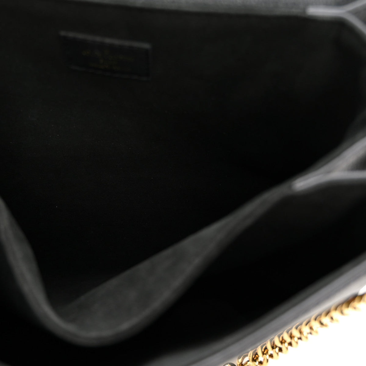 Grained Calfskin Lockme Oxford Black