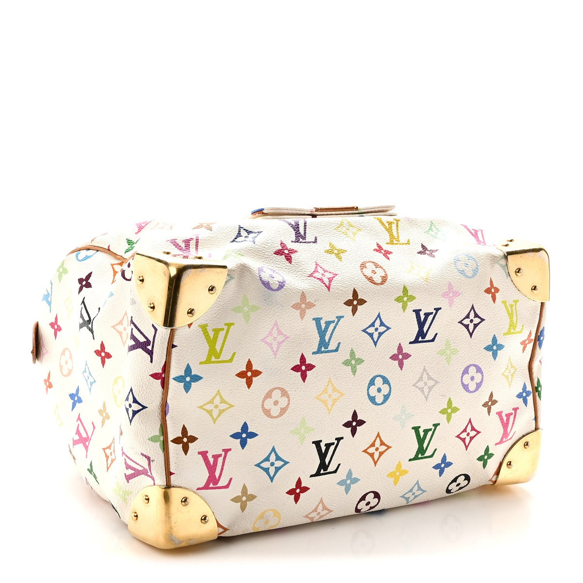 Monogram Multicolor Speedy 30 White