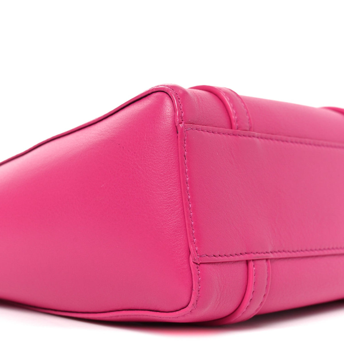 Calfskin XXS Everyday Tote Neon Pink