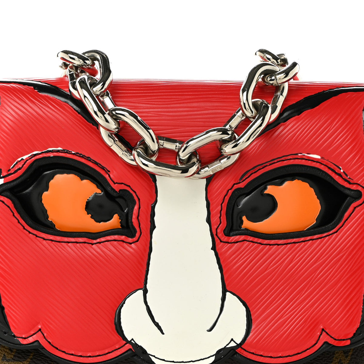 Monogram Kabuki Pochette Black