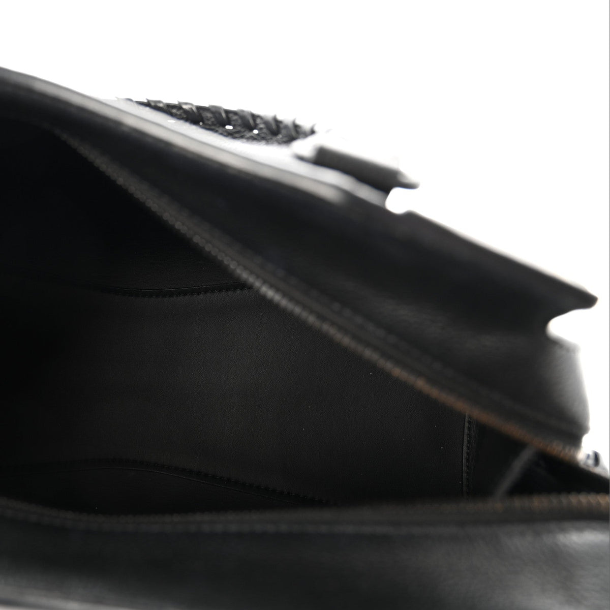 Grained Calfskin Neo Classic Black Hardware S City Black