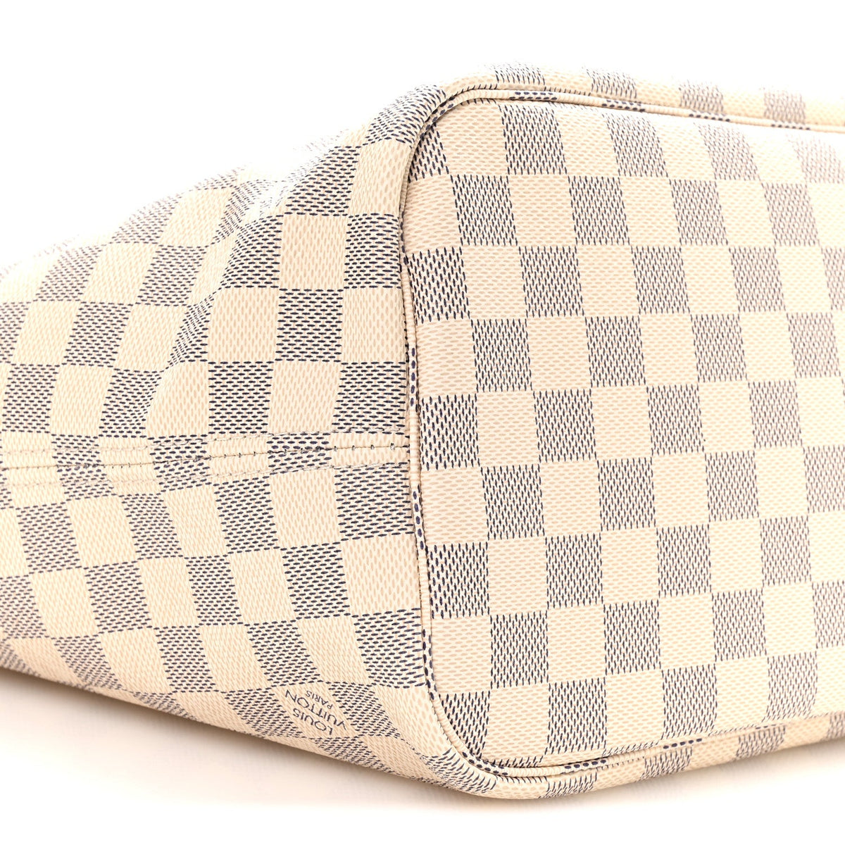 Damier Azur Neo Neverfull MM Rose Ballerine