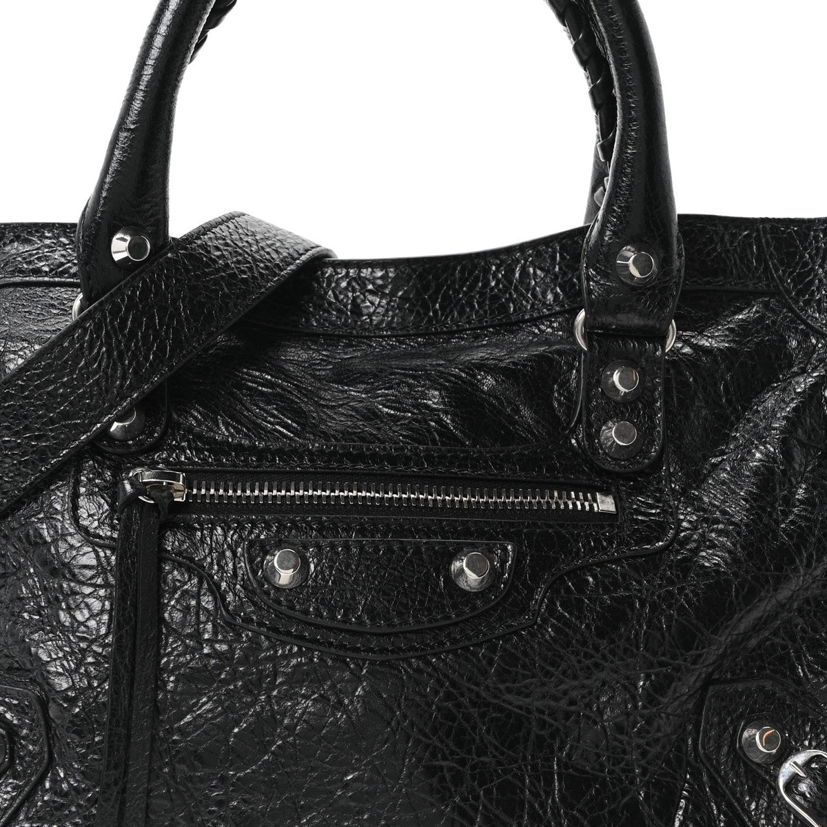 Agneau Arena Silver Hardware Small Le City Black