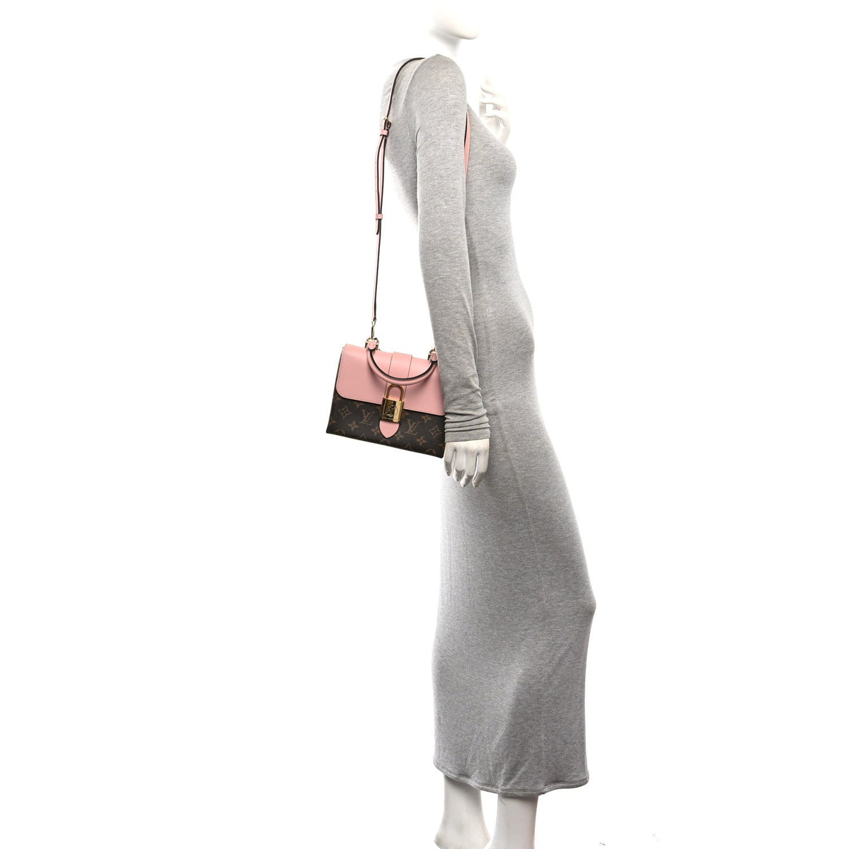 Monogram Locky BB Rose Poudre
