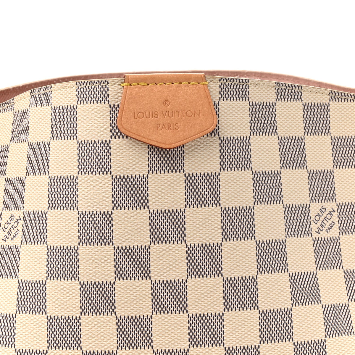 Damier Azur Graceful PM Rose Ballerine