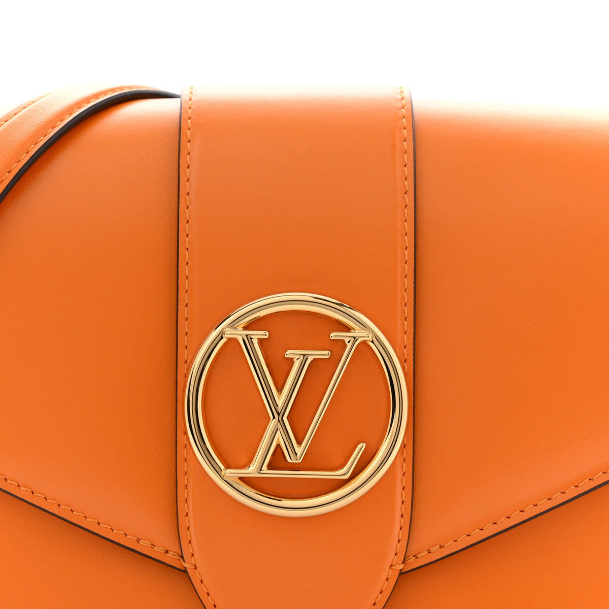 Smooth Calfskin LV Pont 9 Summer Gold
