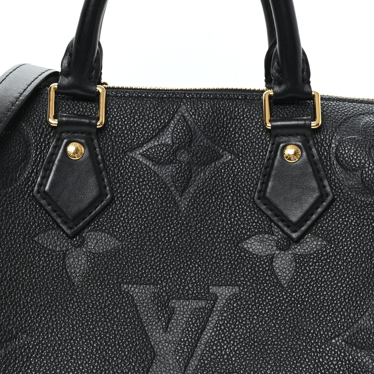 Empreinte Monogram Giant Speedy Bandouliere 25 Black
