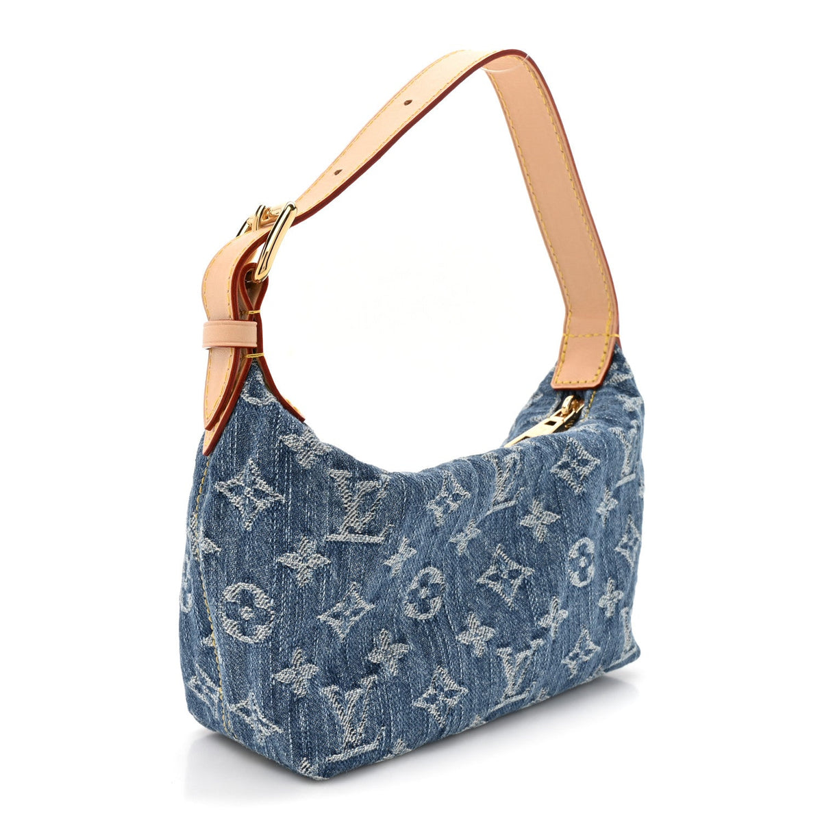 Monogram Denim Hills Pochette Blue