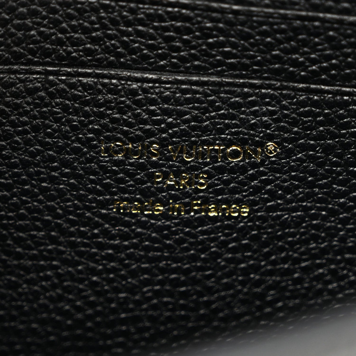 Empreinte Monogram Lily Wallet On Chain Black