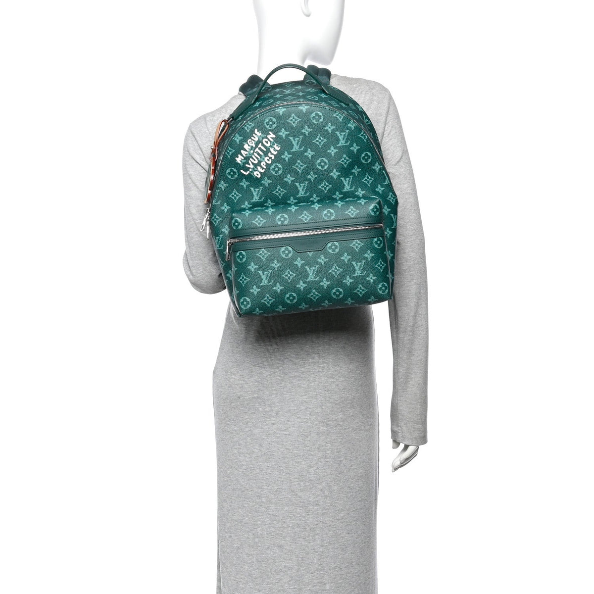 Monogram Heritage Discovery Backpack PM Green