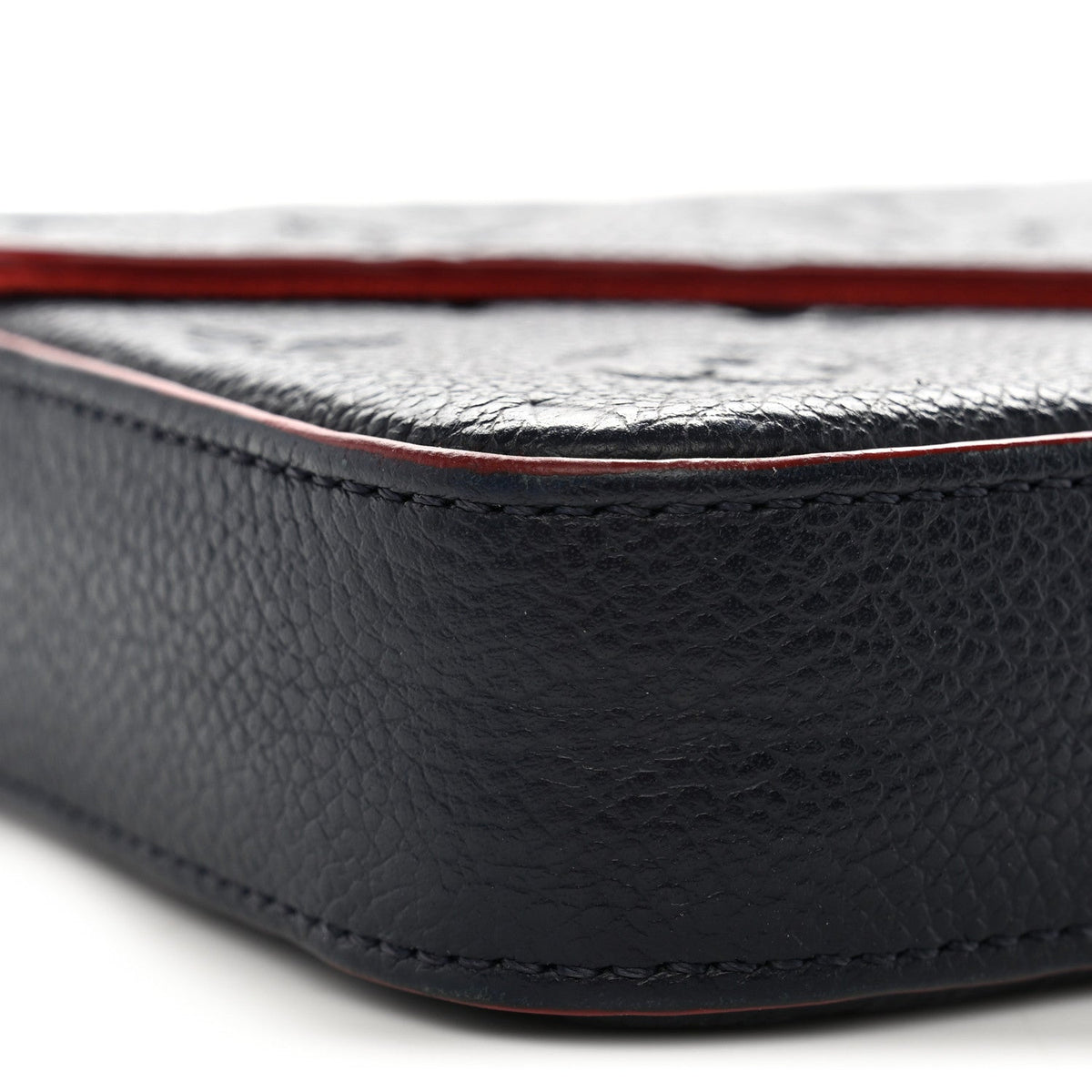 Empreinte Pochette Felicie Chain Wallet Marine Rouge