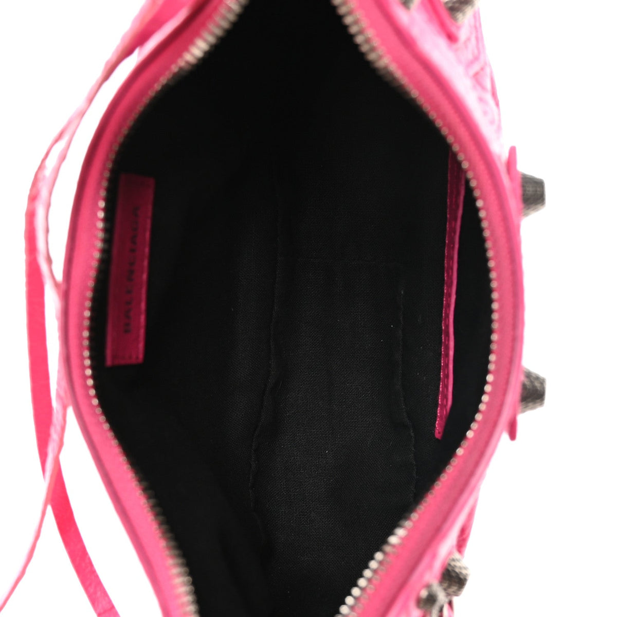 Agneau Arena Le Cagole Shoulder Bag XS Hot Pink