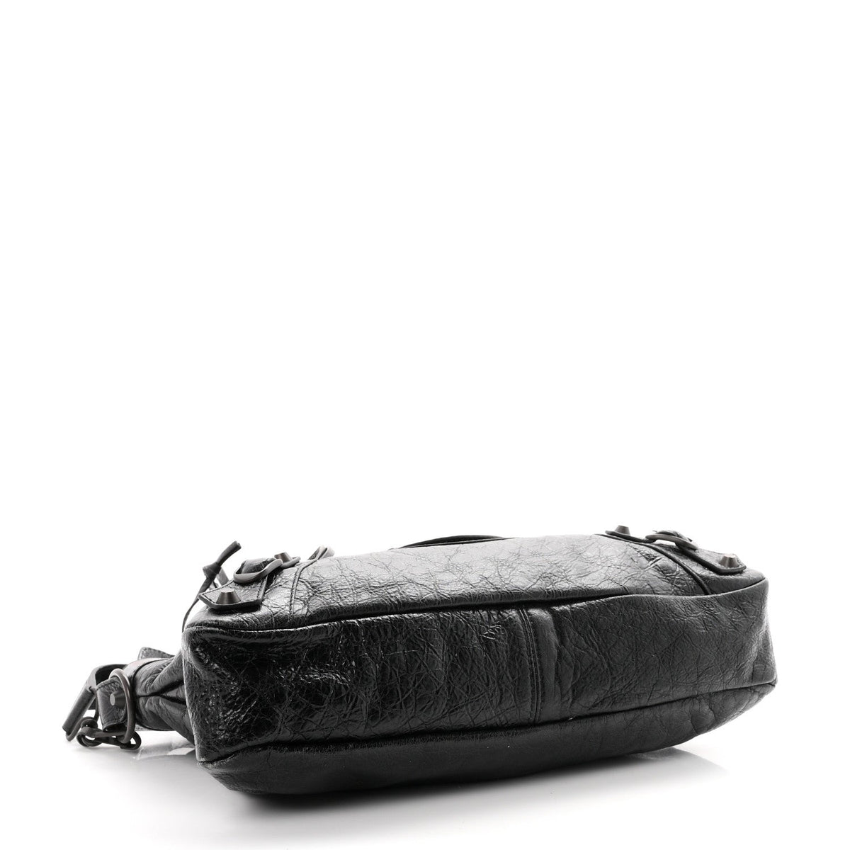 Agneau Arena Classic Hardware Le City First Bag Black