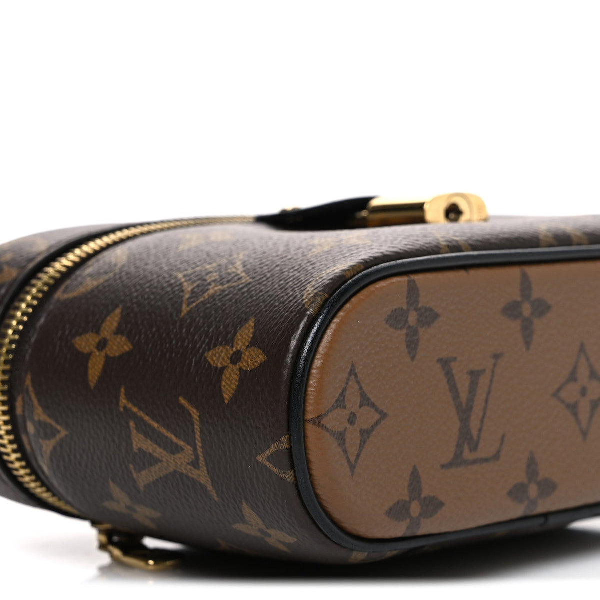 Reverse Monogram Vanity Chain Pouch