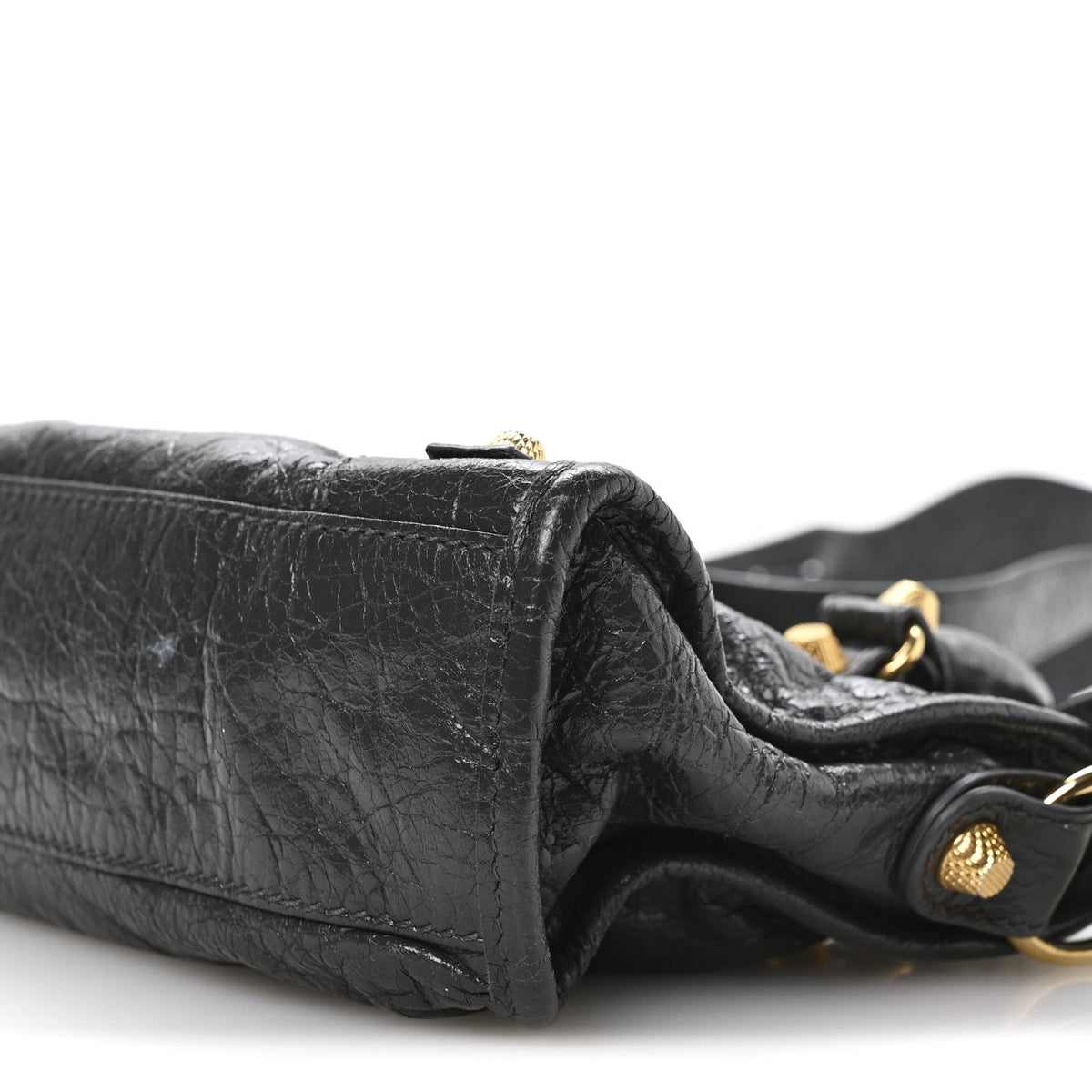 Agneau Giant 12 Gold Hardware Mini City Gris Fossile