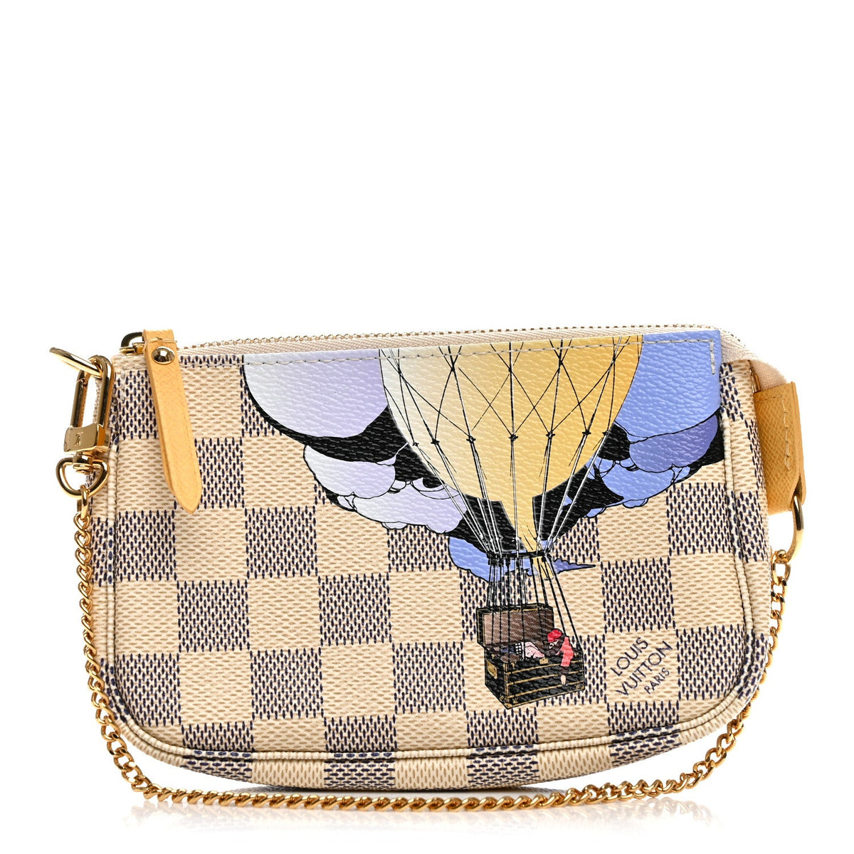 Damier Azur Illustre Mini Pochette Accessories