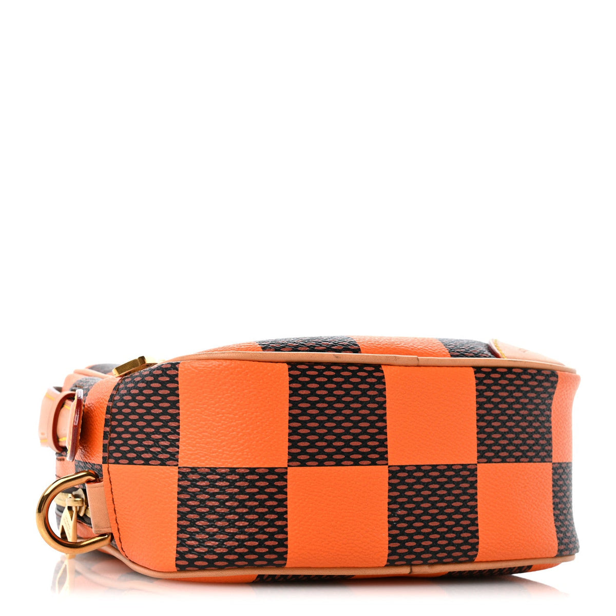 Damier Pop Chess Messenger Orange
