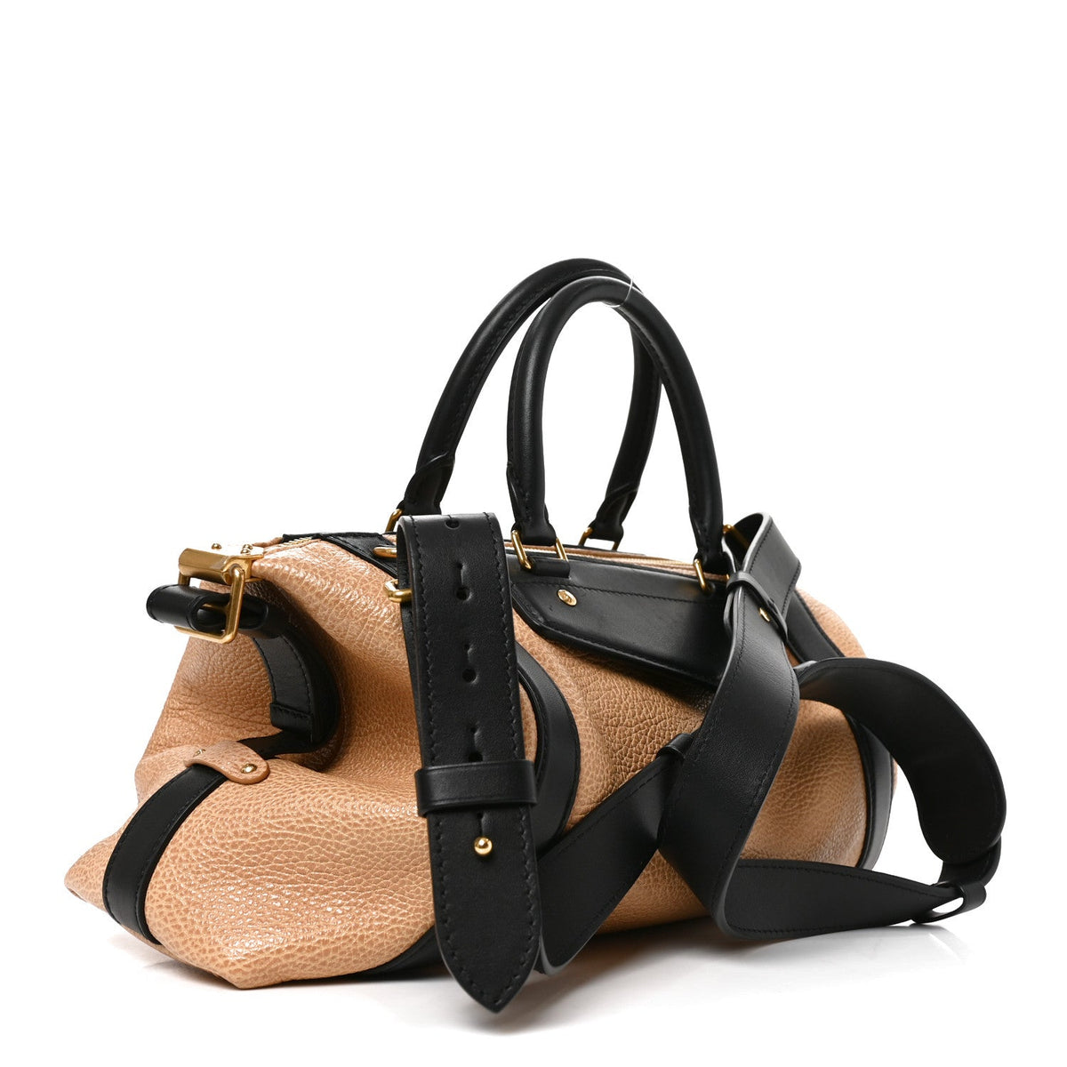 Pixel Lambskin LV Biker MM Arizona Beige