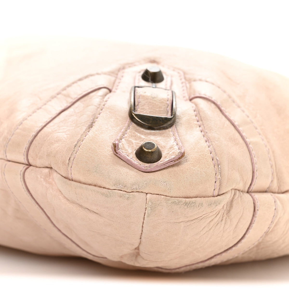 Chevre Classic Hardware Purse Bubblegum
