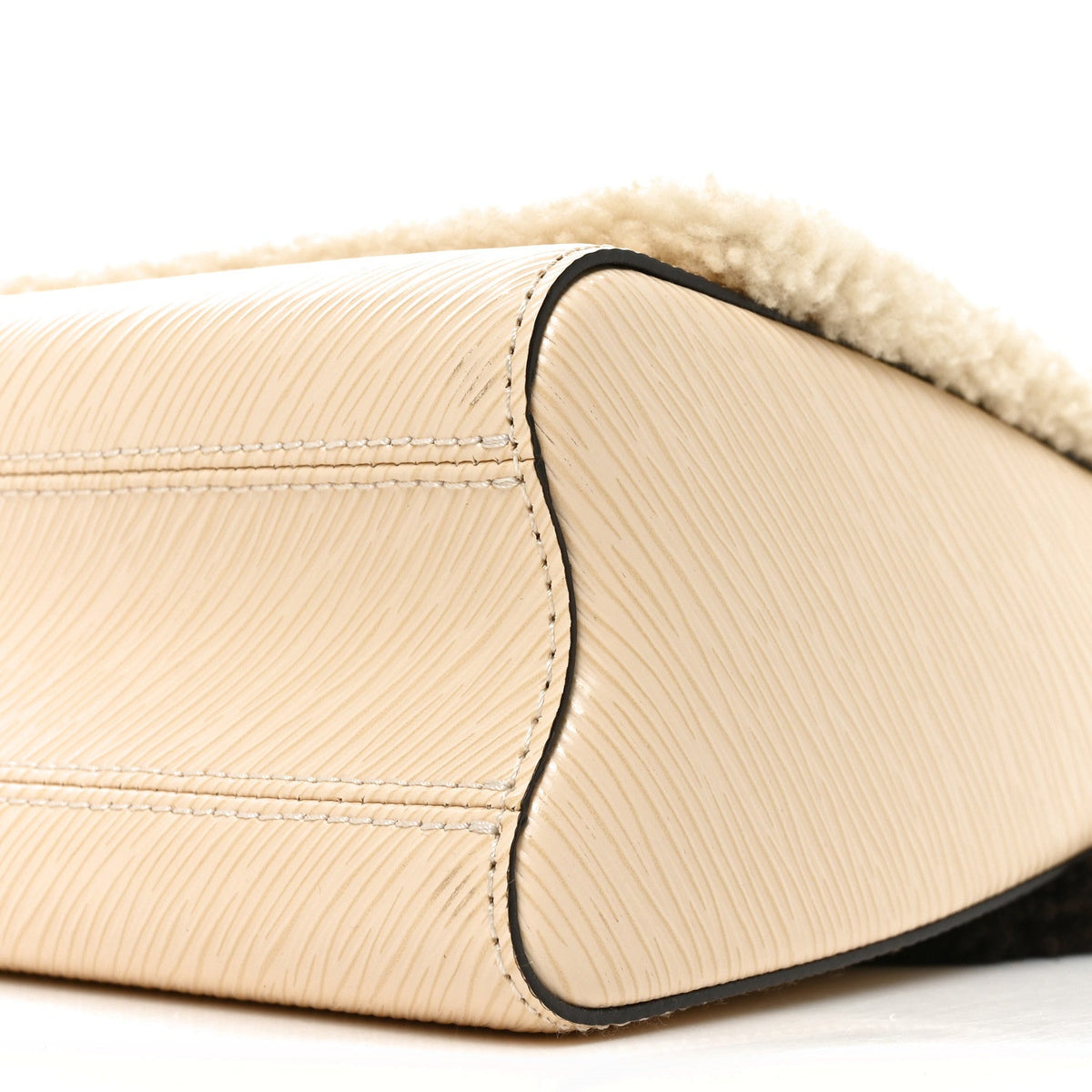 Monogram Epi Teddy Twist MM Creme