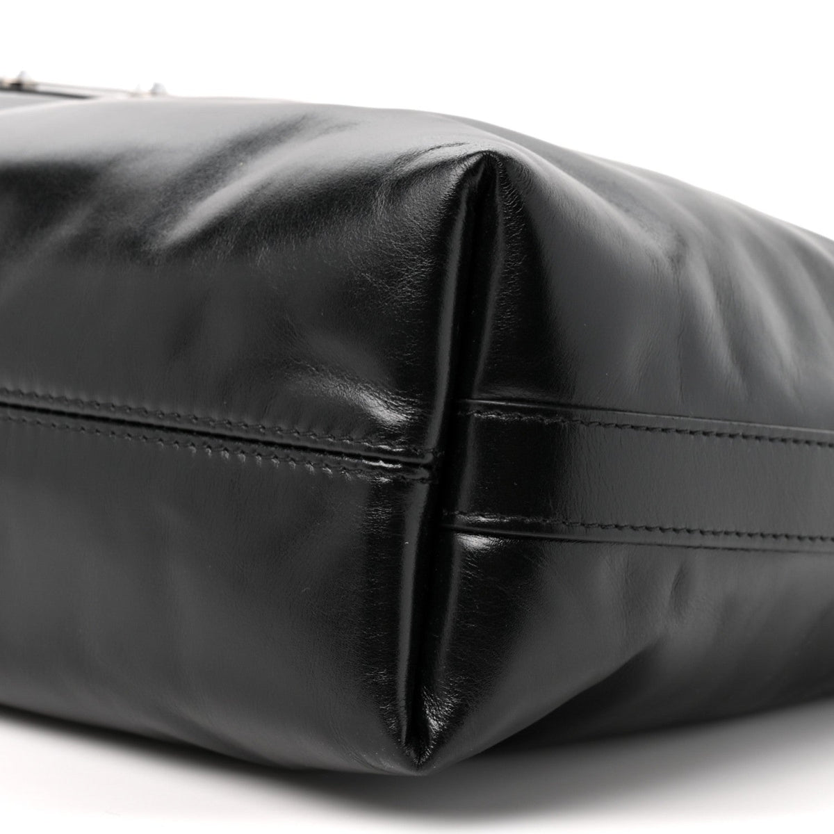 LV Night Calfskin Vagabond Hobo Black