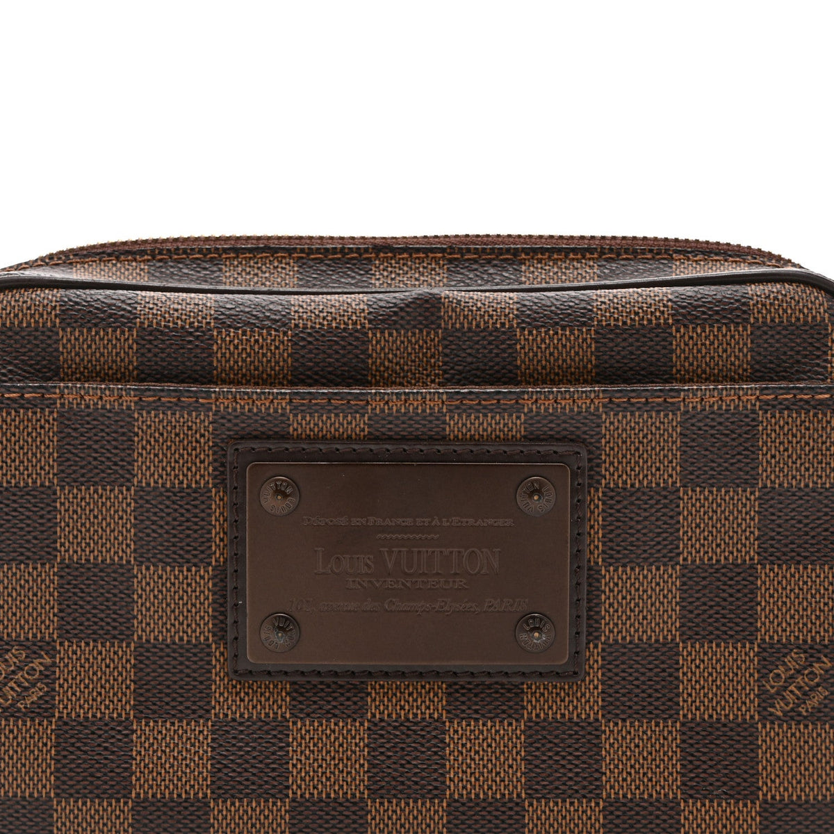 Damier Ebene Brooklyn Bum Bag