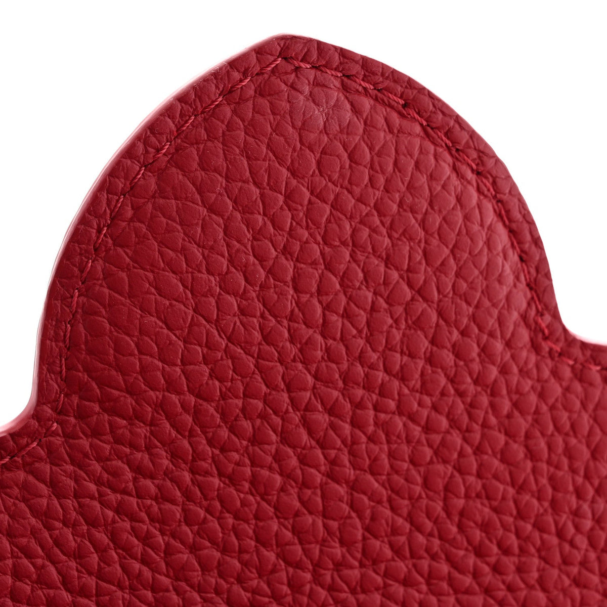 Taurillon Mini Capucines Scarlet
