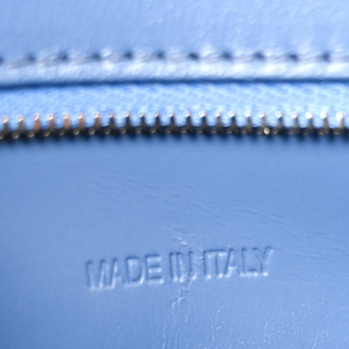 Denim BB Monogram Small Hourglass Top Handle Bag Blue