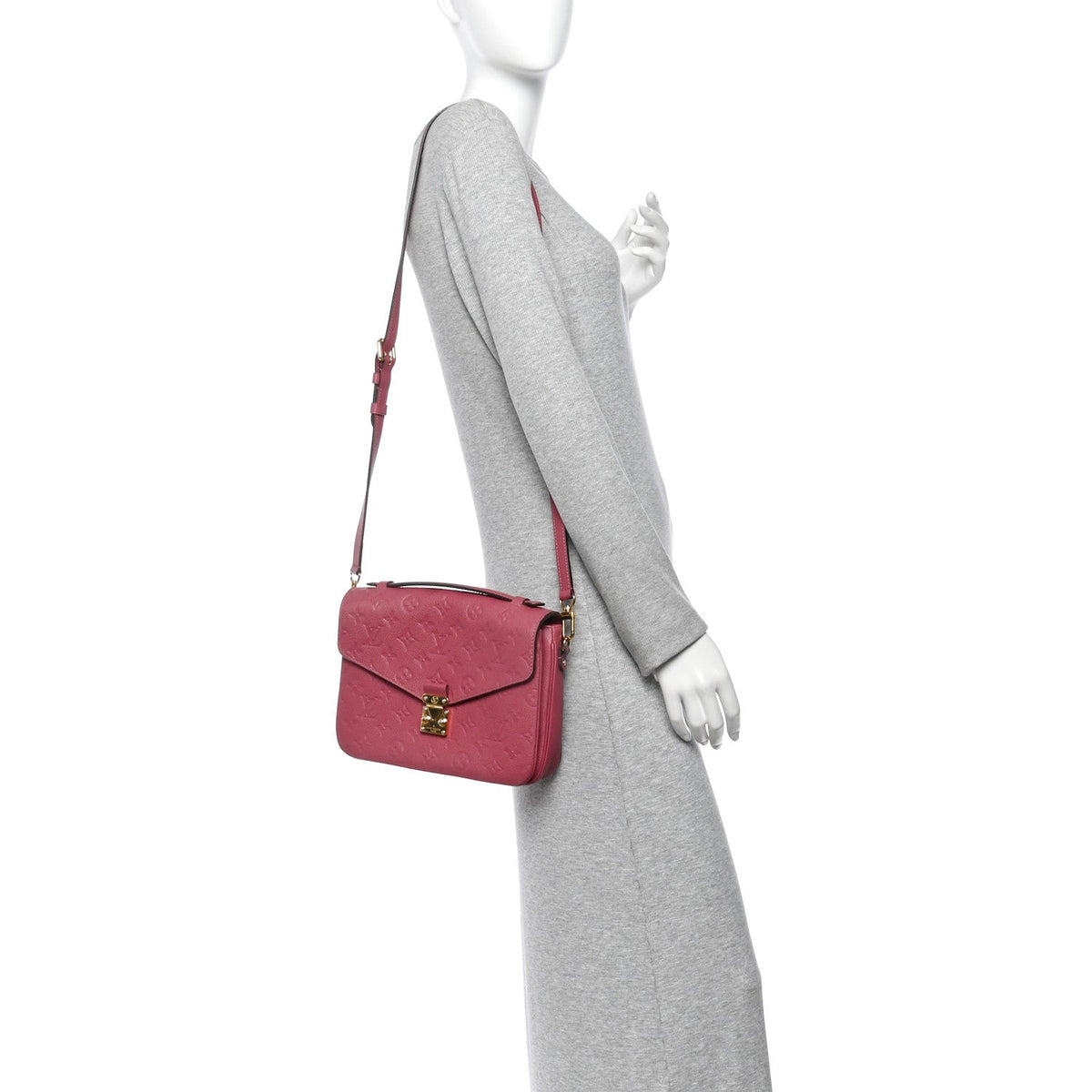 Empreinte Pochette Metis Rose Bruyere