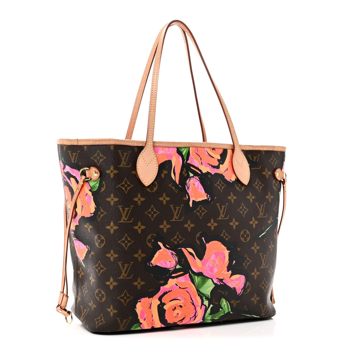 Monogram Roses Neverfull MM