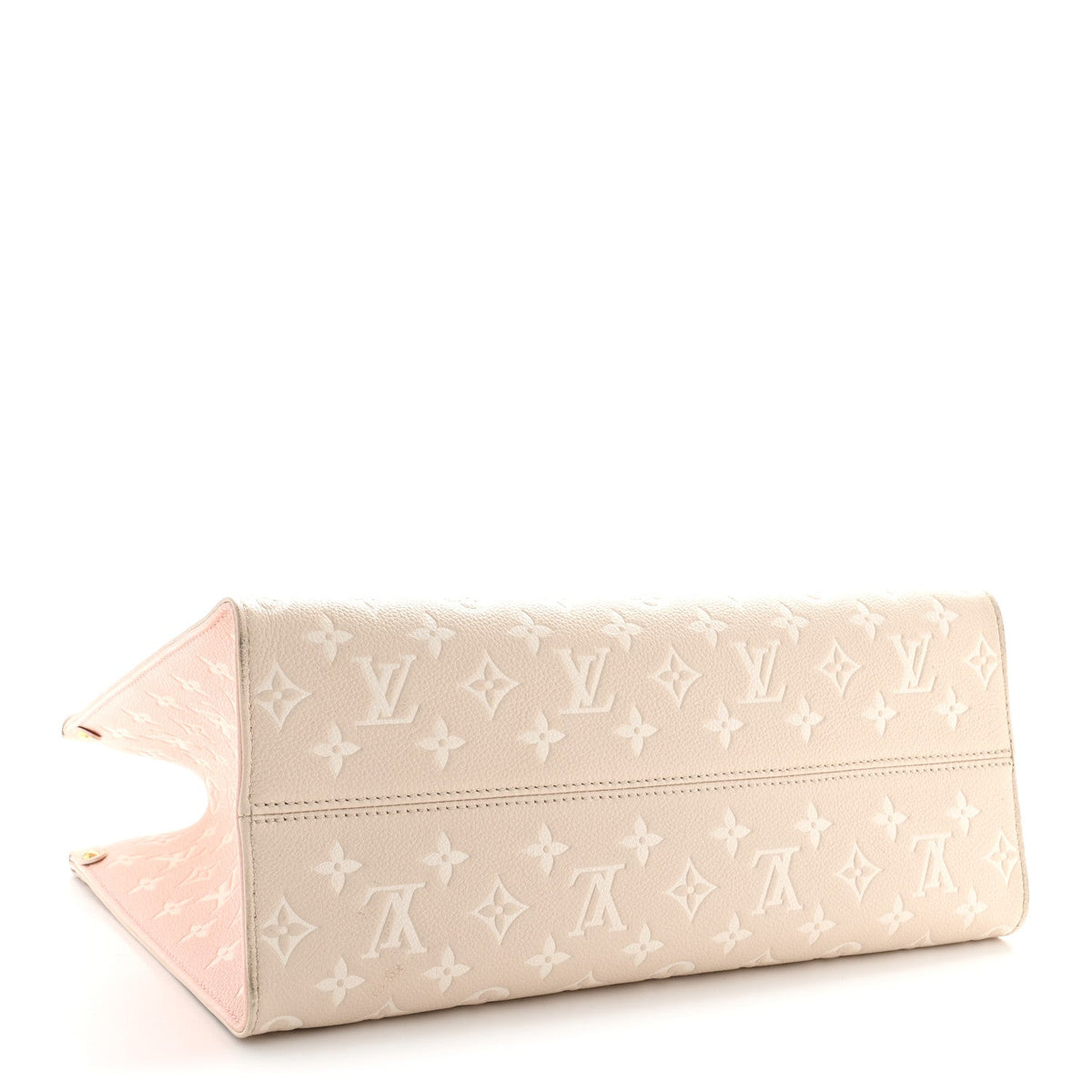 Empreinte Monogram Spring In The City Onthego MM Beige Pink Yellow