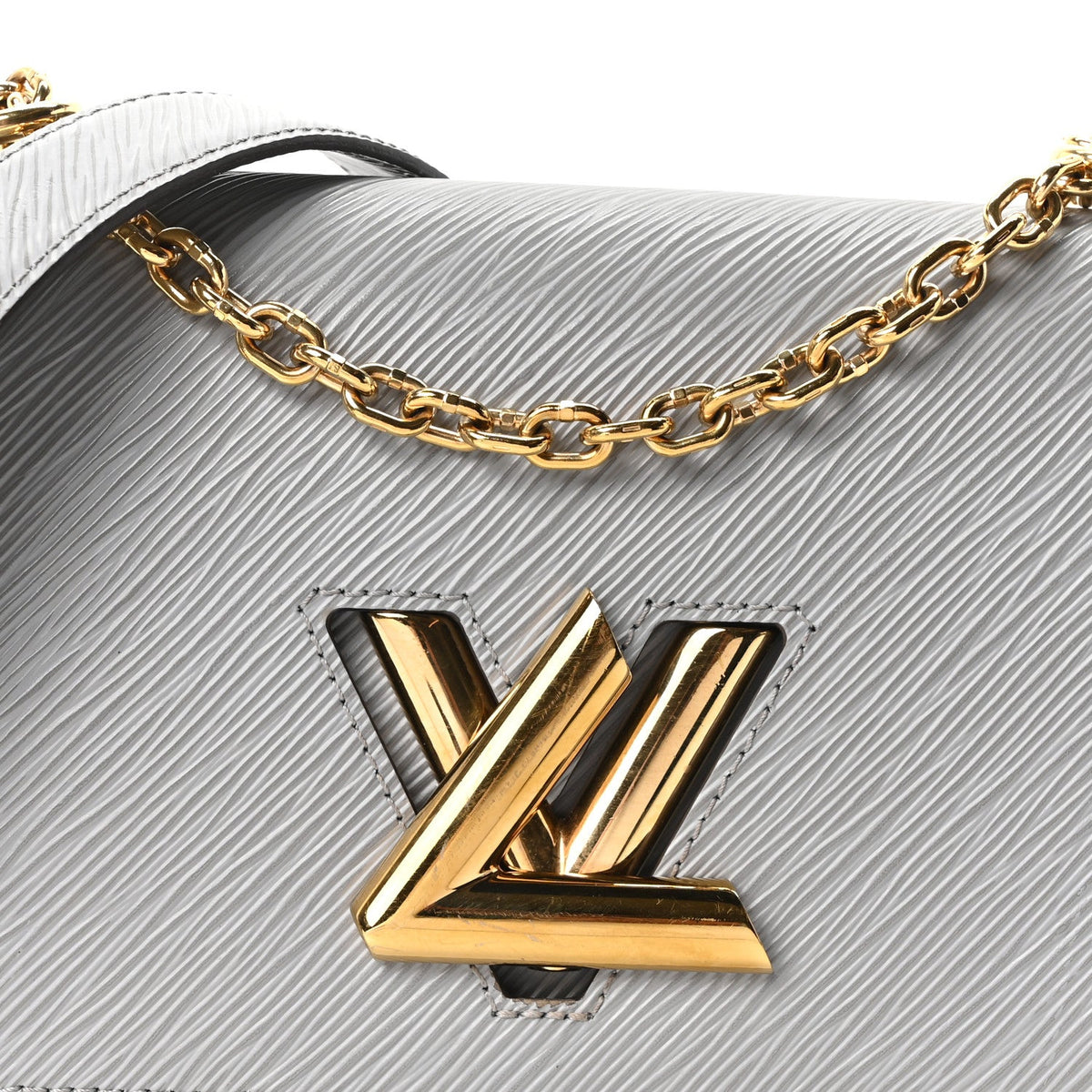 Epi Twist Shoulder Bag MM Etain