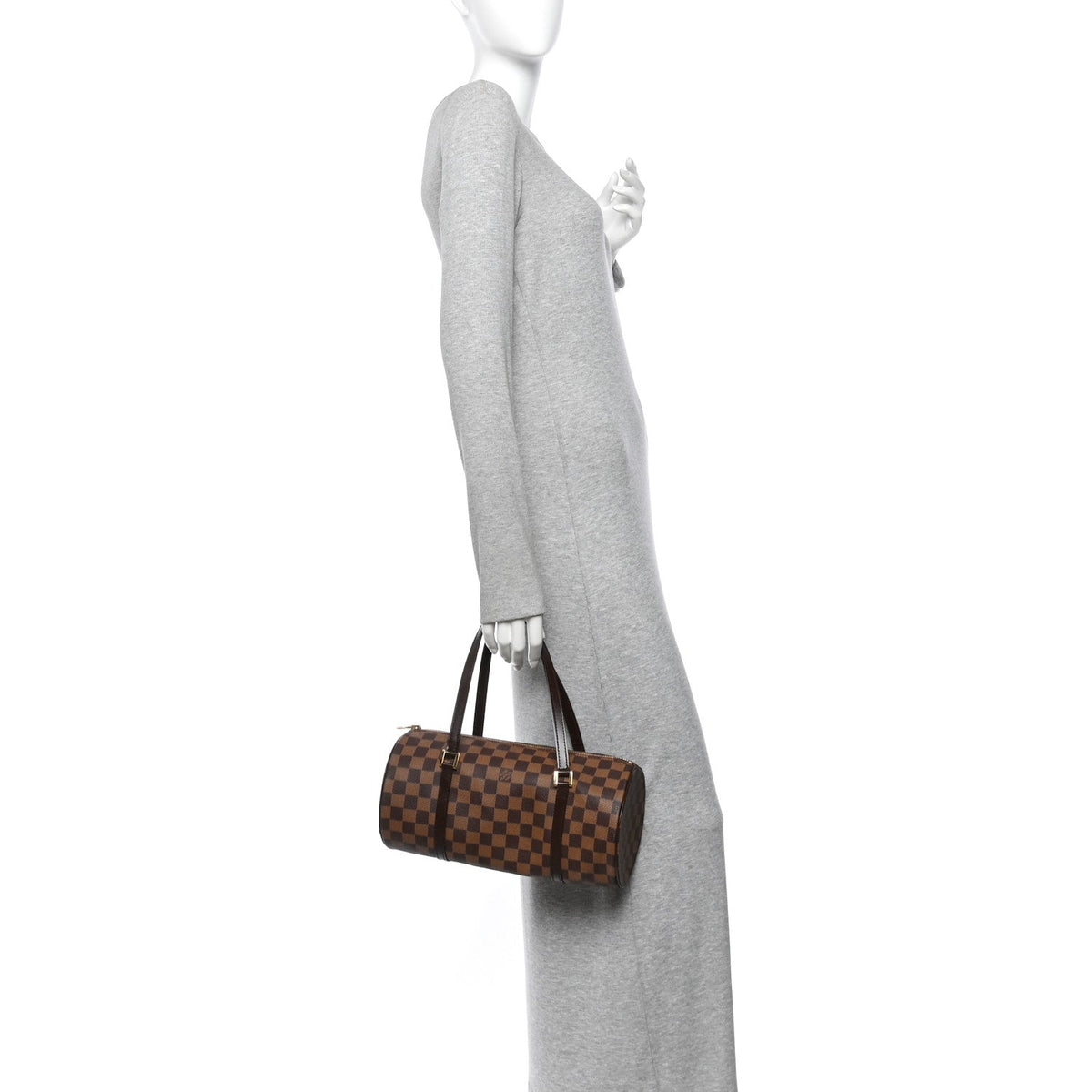 Damier Ebene Papillon 30 With Companion