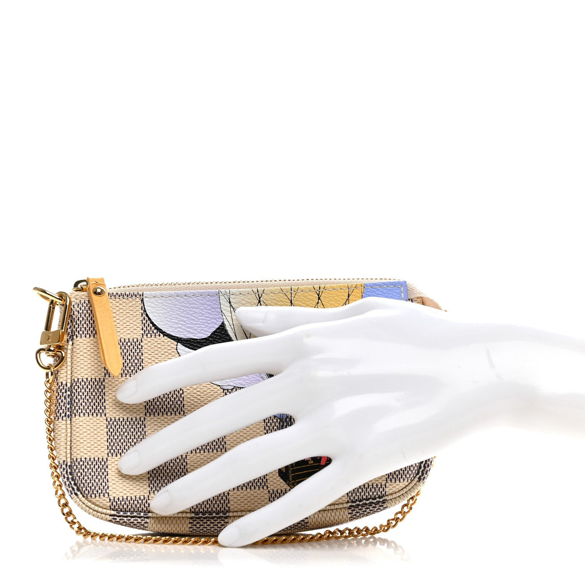 Damier Azur Illustre Mini Pochette Accessories