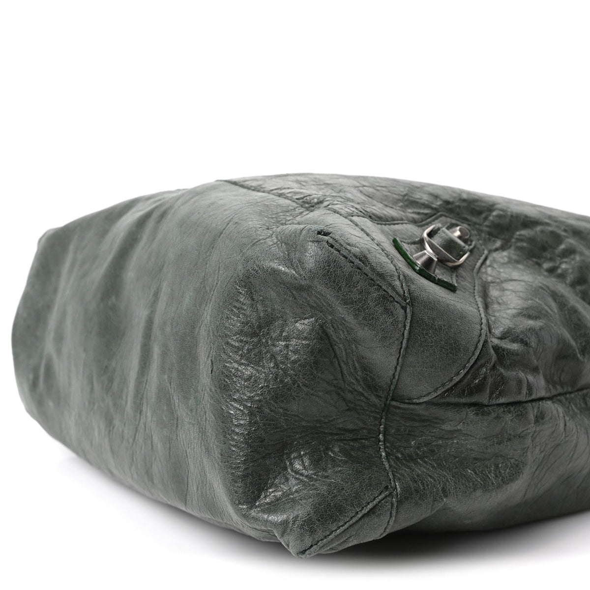 Agneau Classic Hardware Day Hobo Green