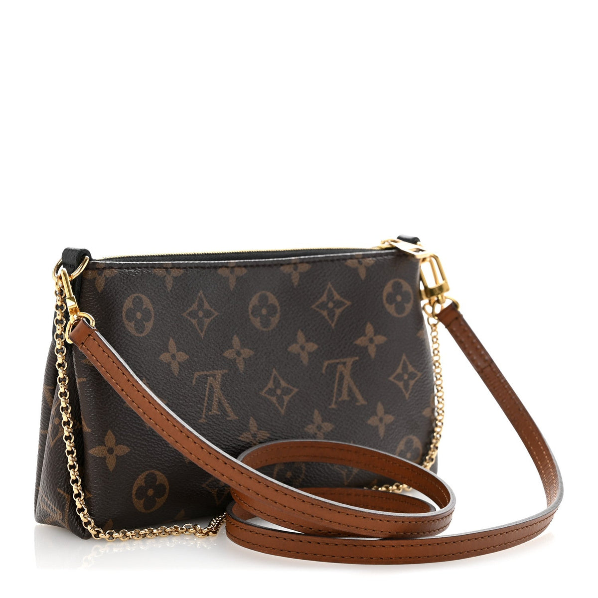 Monogram Pallas Clutch Black