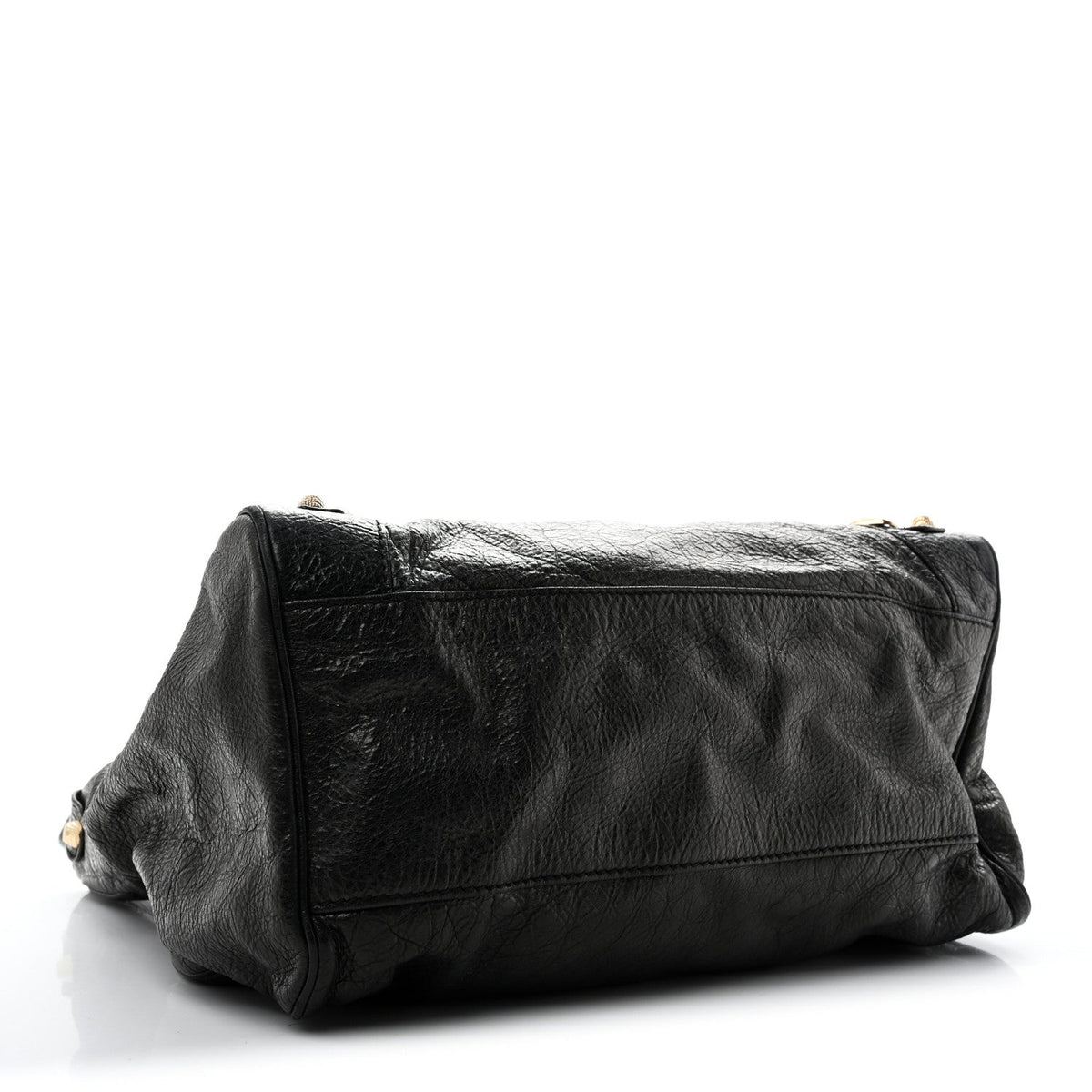 Agneau Giant 12 Gold Hardware Velo Black