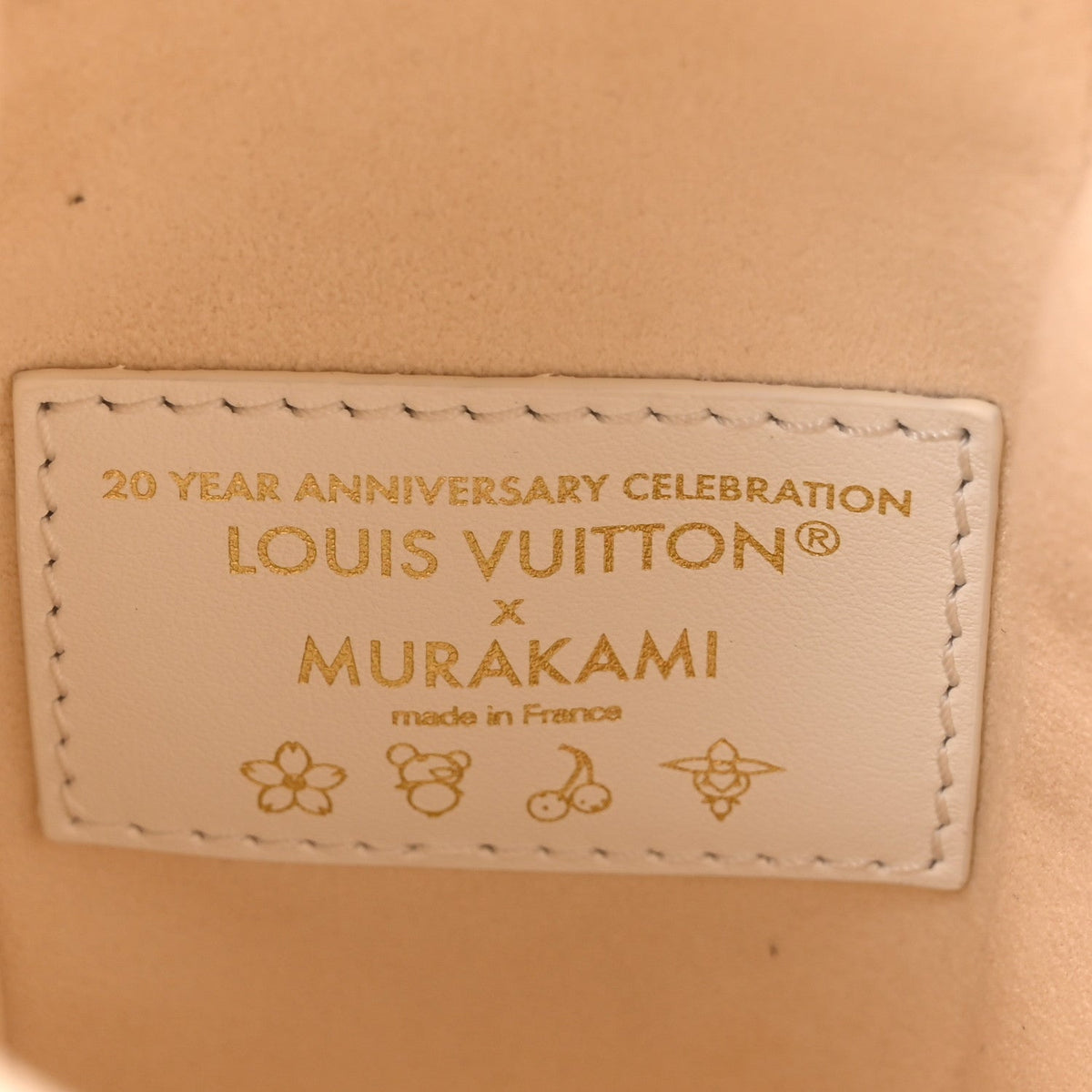 LV x TM Cowhide Monogram Multicolor Side Trunk MM White