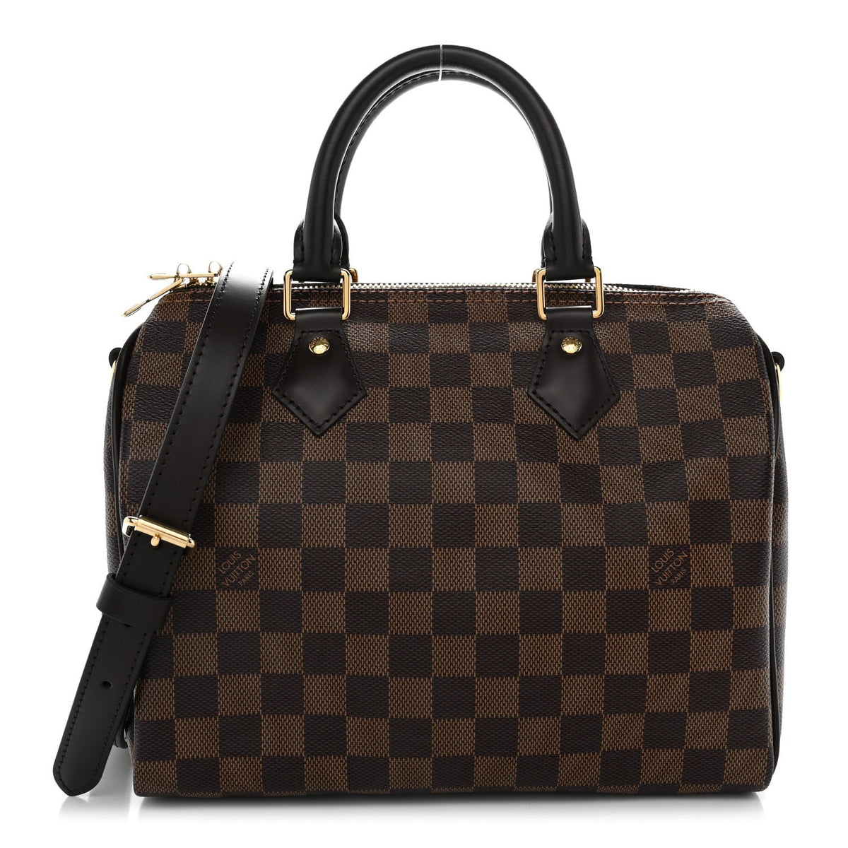 Damier Ebene Speedy Bandouliere 25