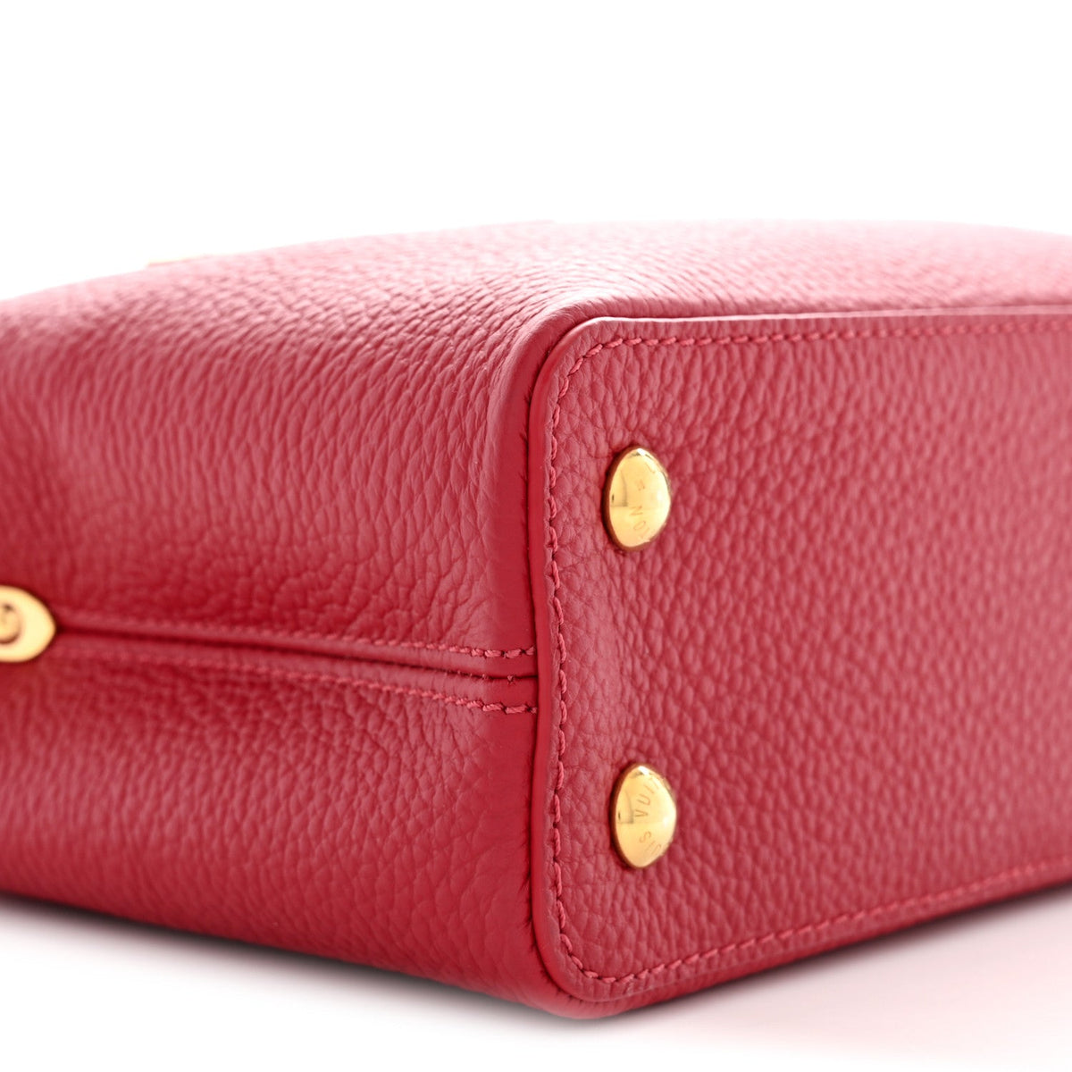 Taurillon Mini Capucines Scarlet