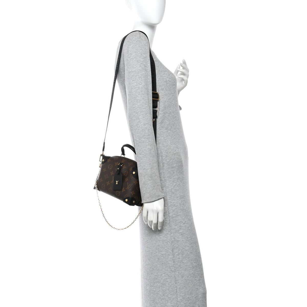 Monogram Petite Malle Souple Black