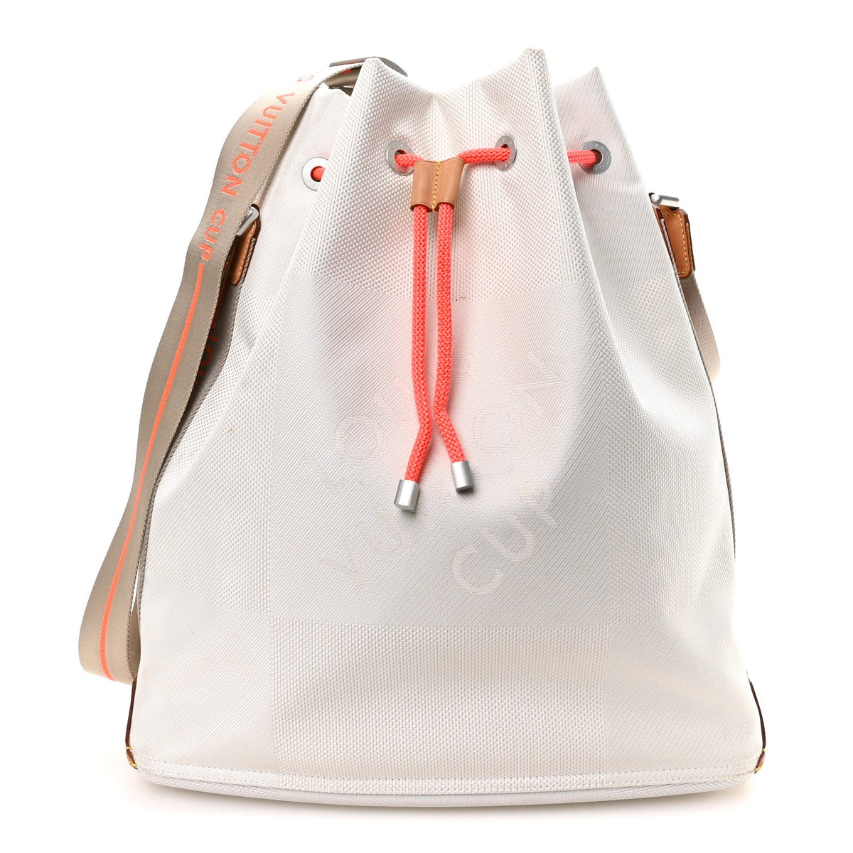 Damier Geant Americas Cup Volunteer Bag White