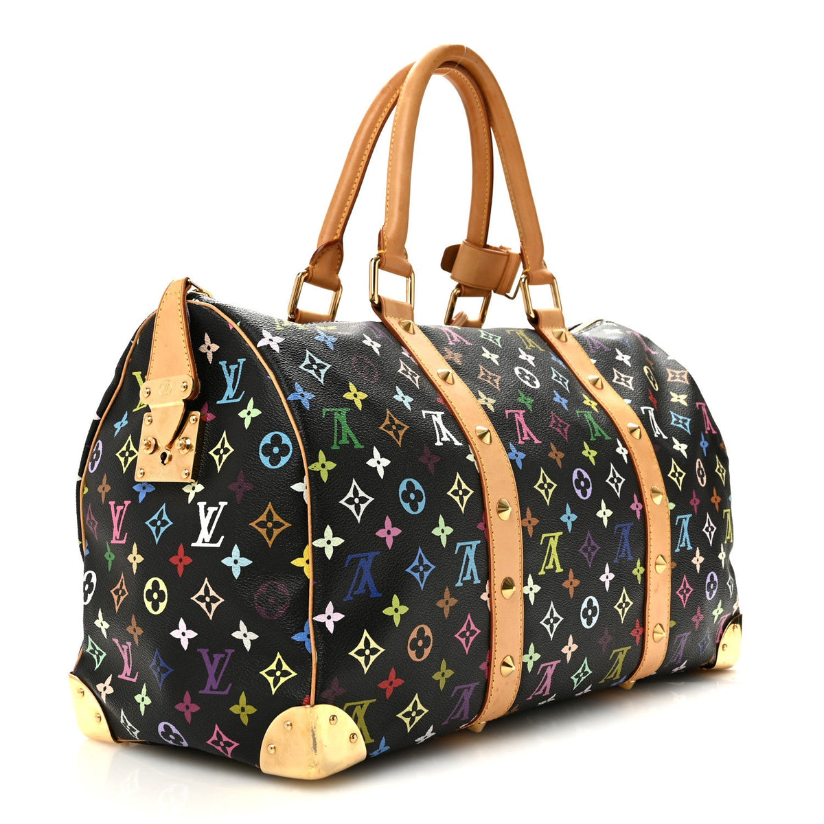 Monogram Multicolor Keepall 45 Black