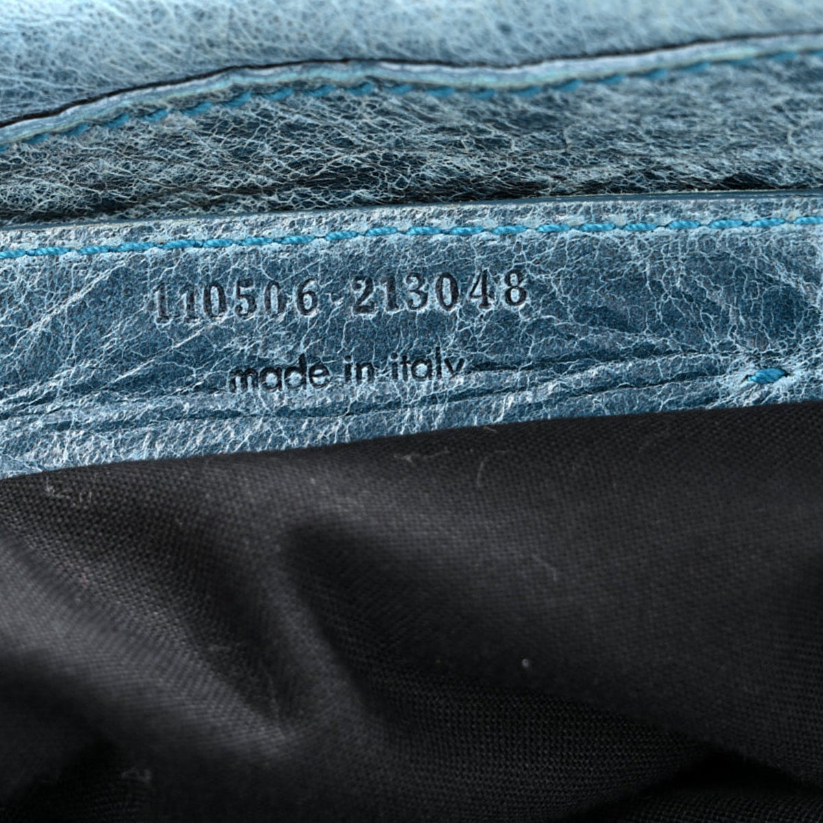 Agneau Classic Hardware Weekender Turquoise