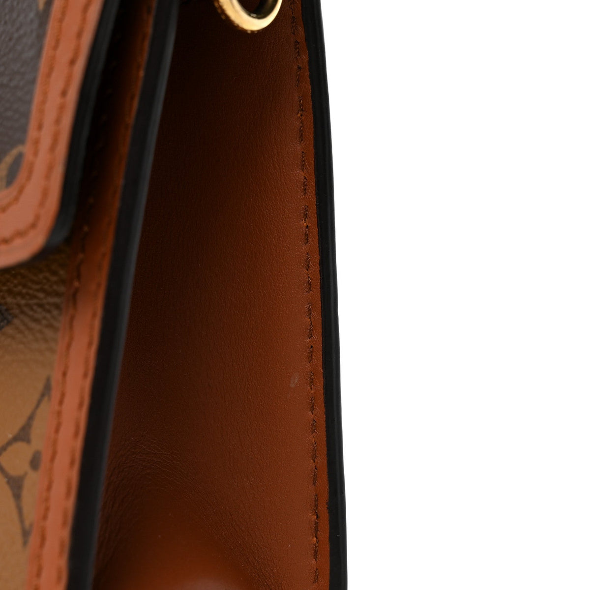 Reverse Monogram Dauphine Chain Wallet